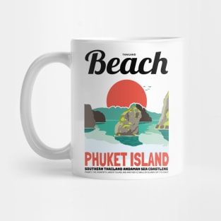 Holiday in Thailand Beach Mug